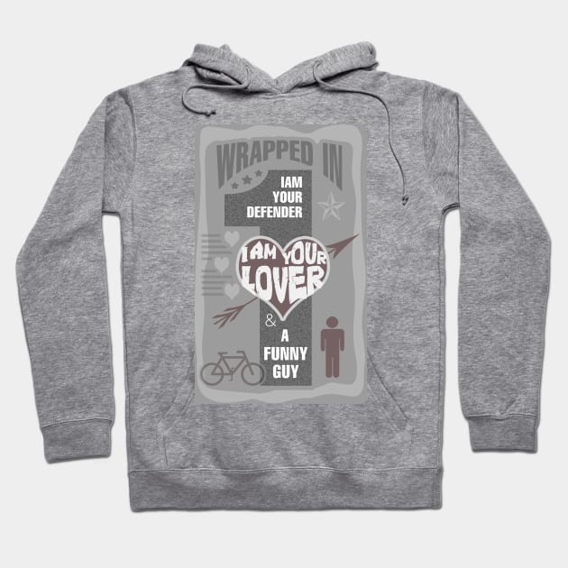 Wrapped in One - Funny Romantic Hoodie by tatzkirosales-shirt-store